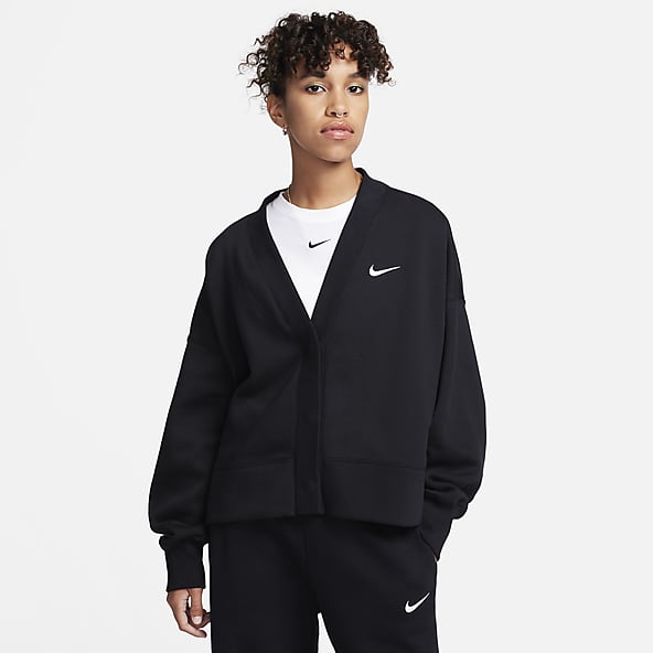 Mujer Negro Sudaderas con y sin gorro. Nike US